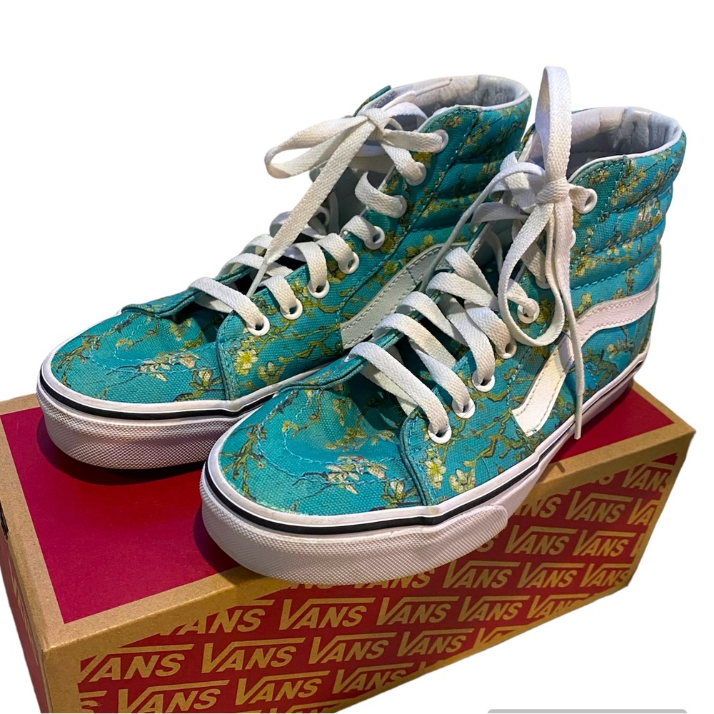 Van Gogh Almond Blossom Vans High Tops